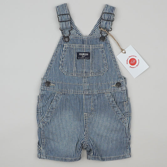 OshKosh Hickory Stripe Shortalls