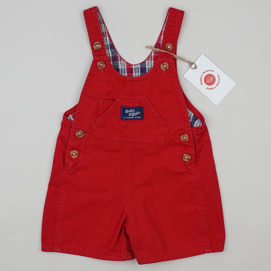 Vintage Red OshKosh Shortalls