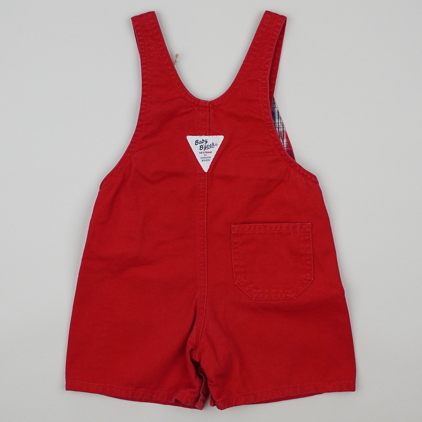 Vintage Red OshKosh Shortalls