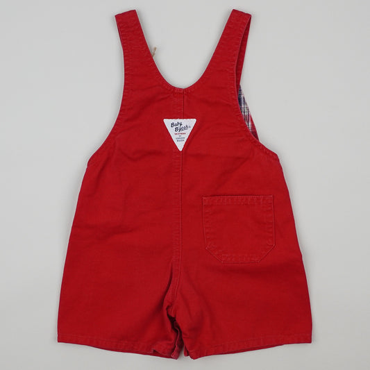 Vintage Red OshKosh Shortalls