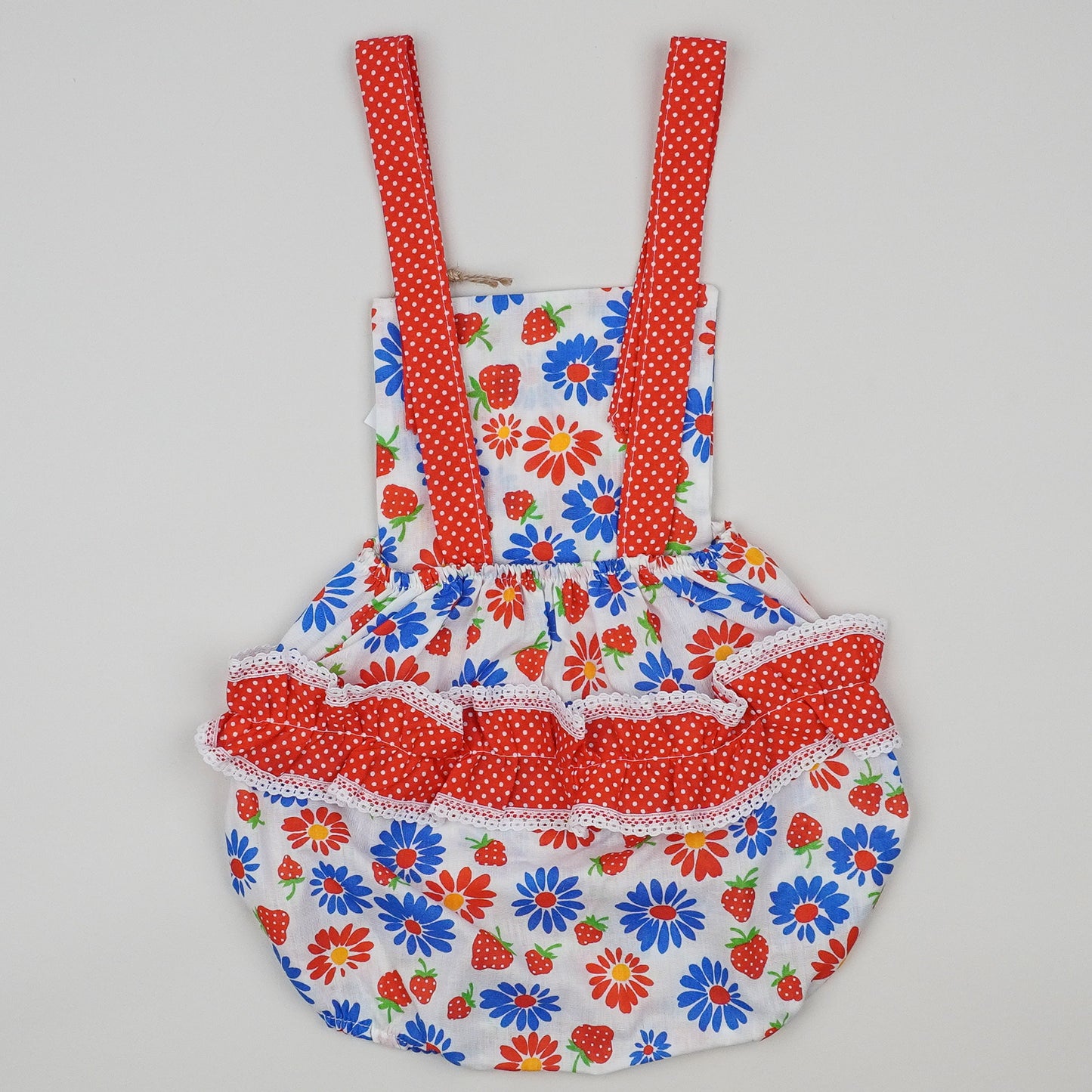 Vintage Floral Shortalls