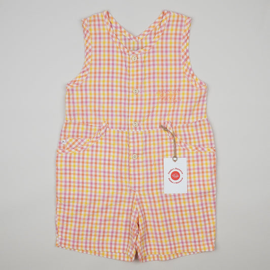 Vintage Checkered Jumpsuit