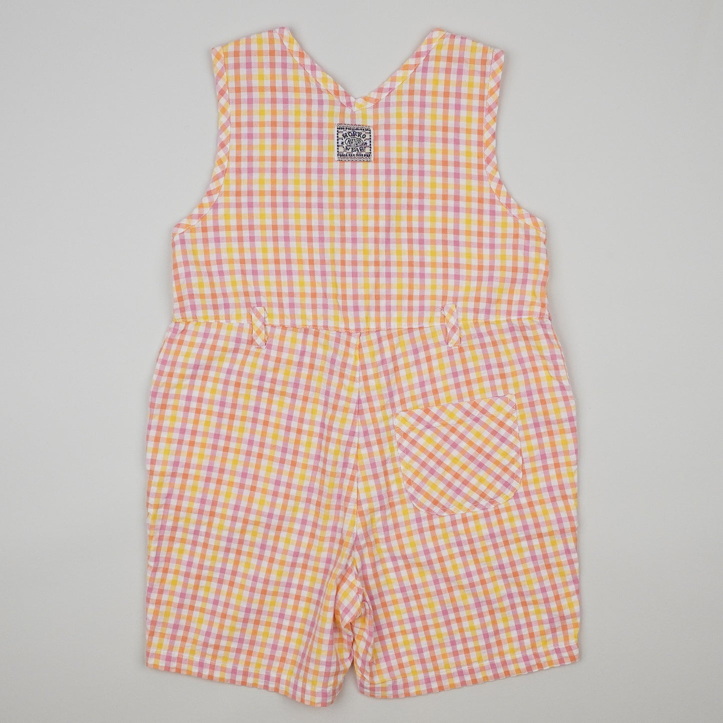 Vintage Checkered Jumpsuit