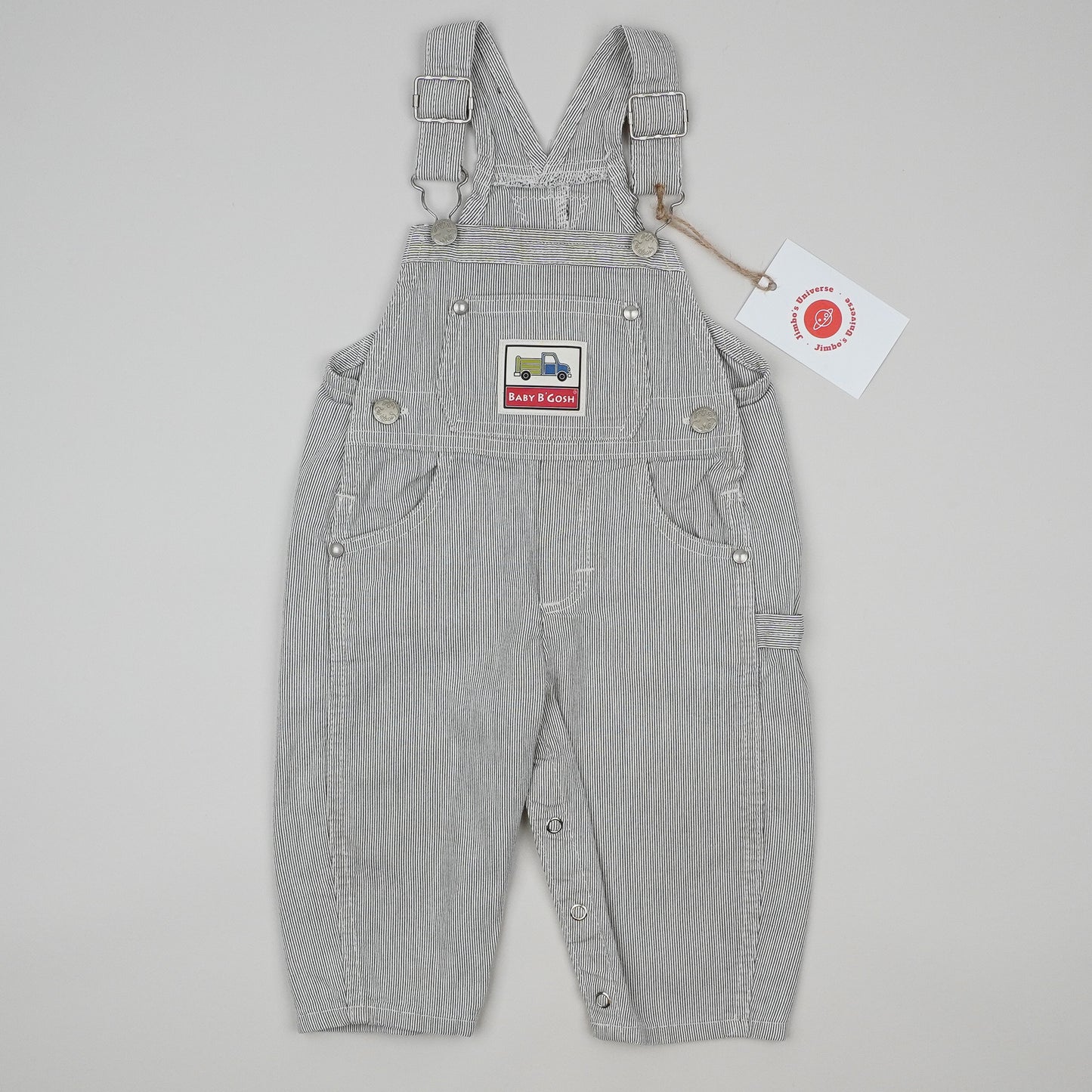 Vintage Striped OshKosh Overalls