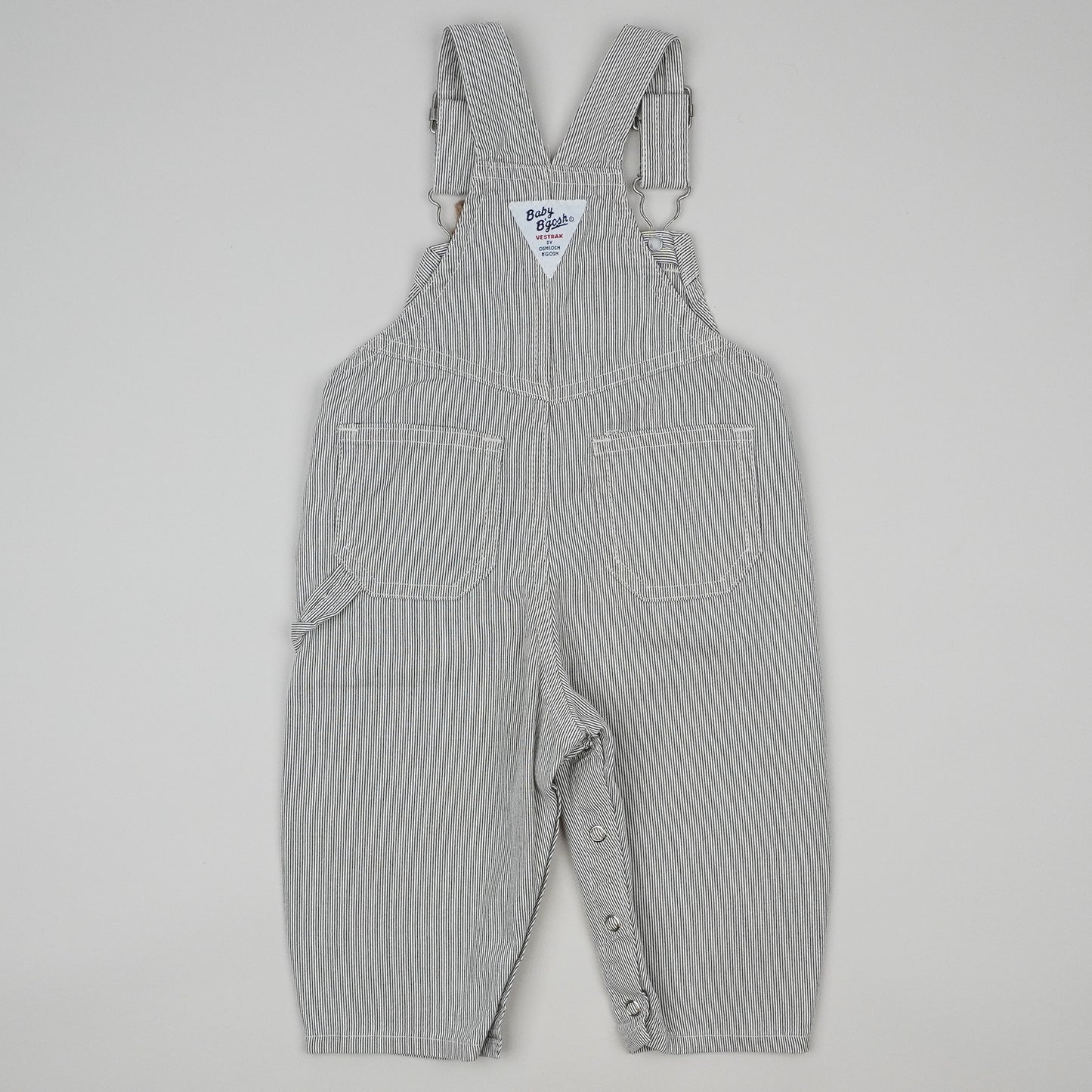 Vintage Striped OshKosh Overalls