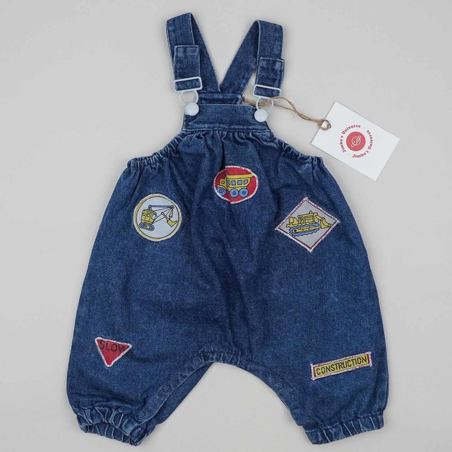 Vintage Overalls with Patches