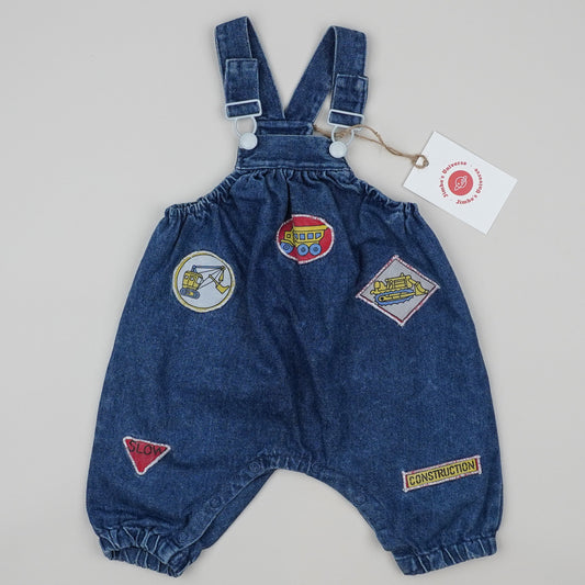 Vintage Overalls with Patches