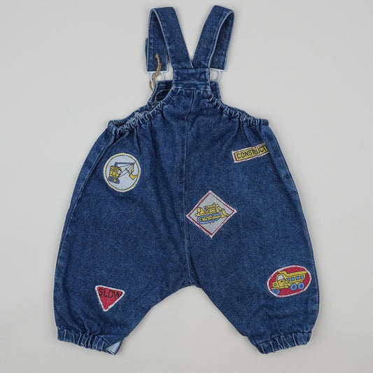 Vintage Overalls with Patches