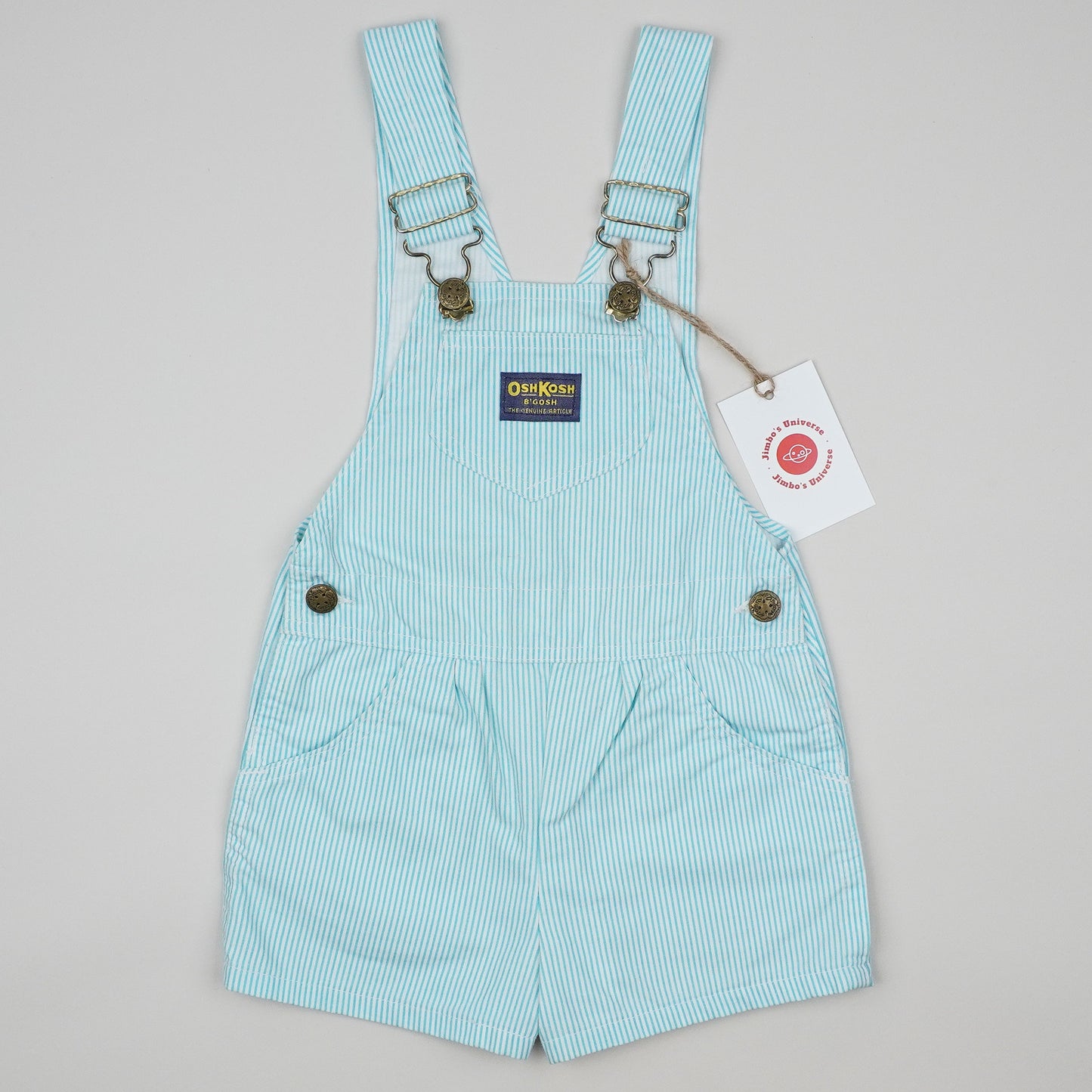 Vintage OshKosh Hckory Stripe Shortalls