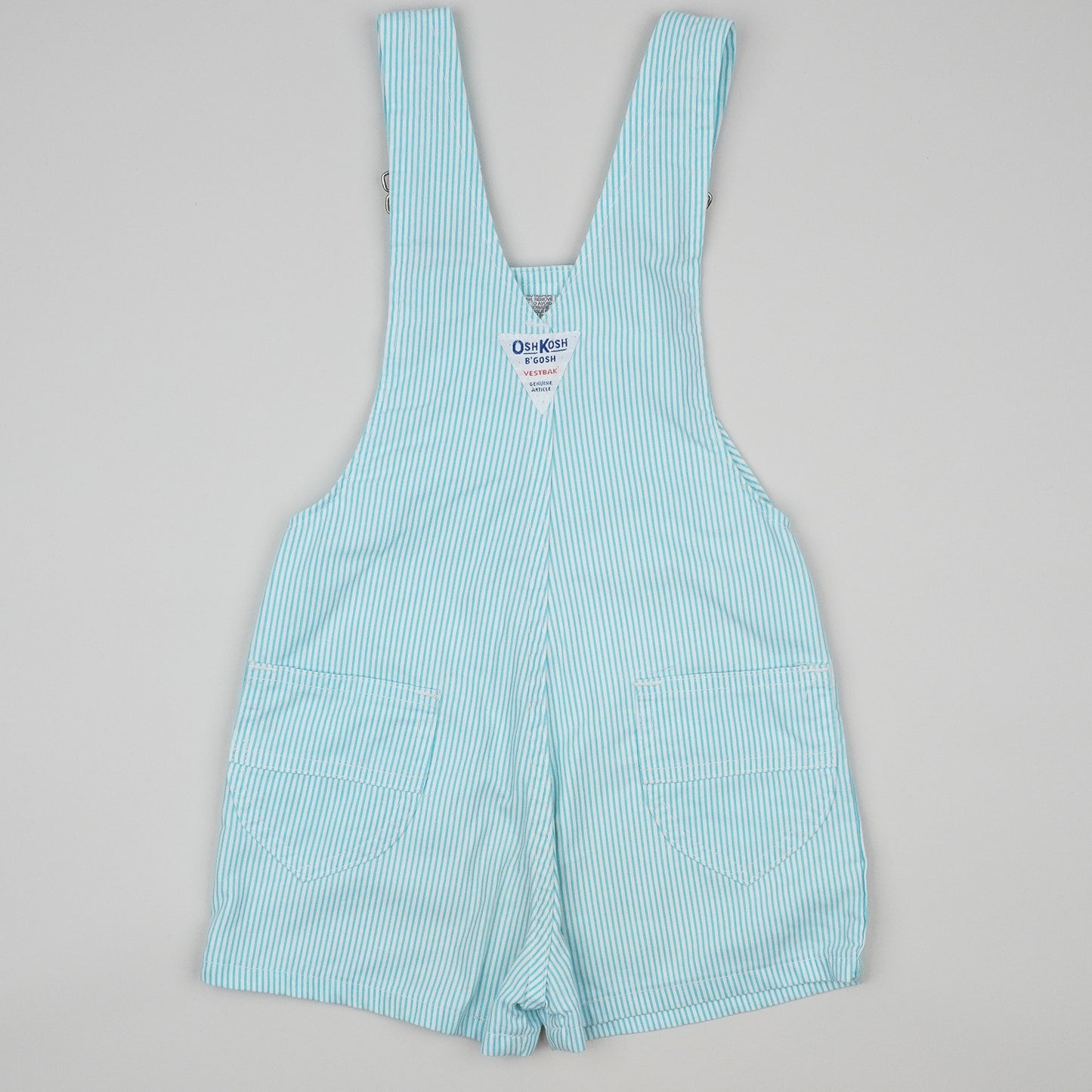Vintage OshKosh Hckory Stripe Shortalls