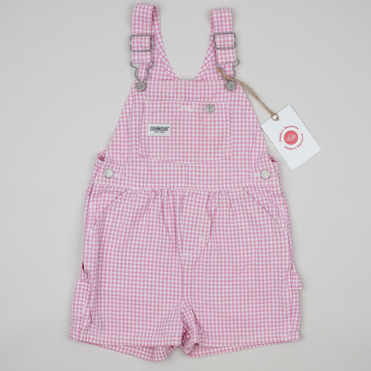 Vintage OshKosh Checkered Shortalls