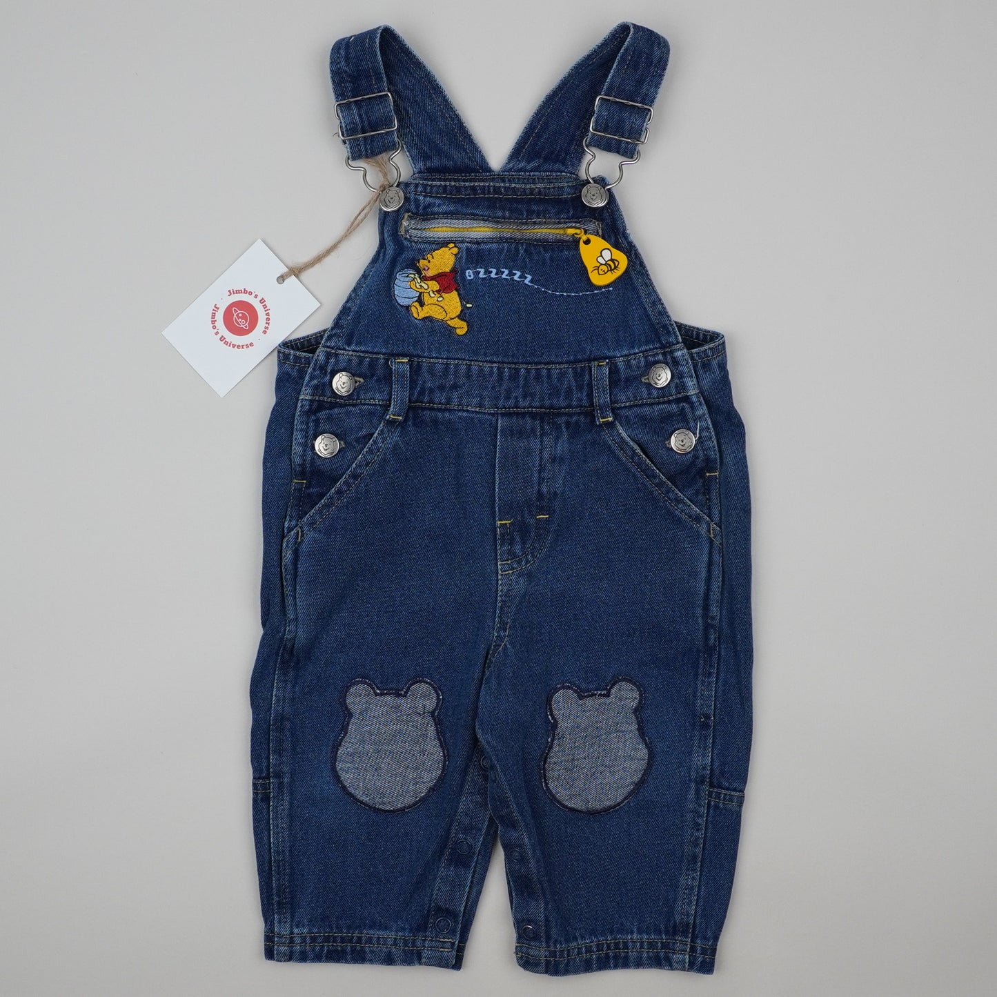 Vintage Disney Overalls with Winnie The Pooh