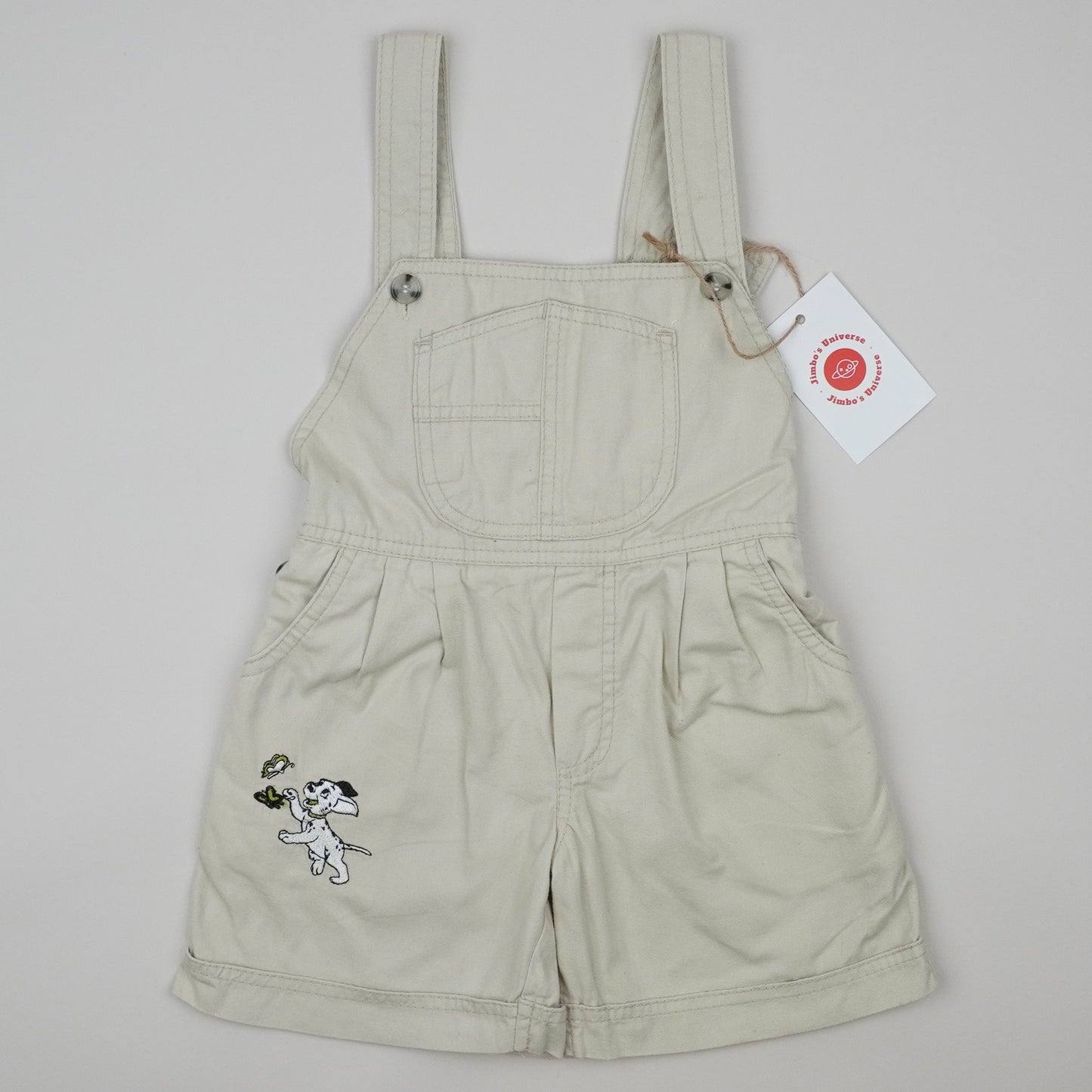 Vintage Shortalls with Embroidery