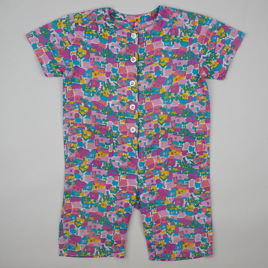 Vintage Colorful Jumpsuit