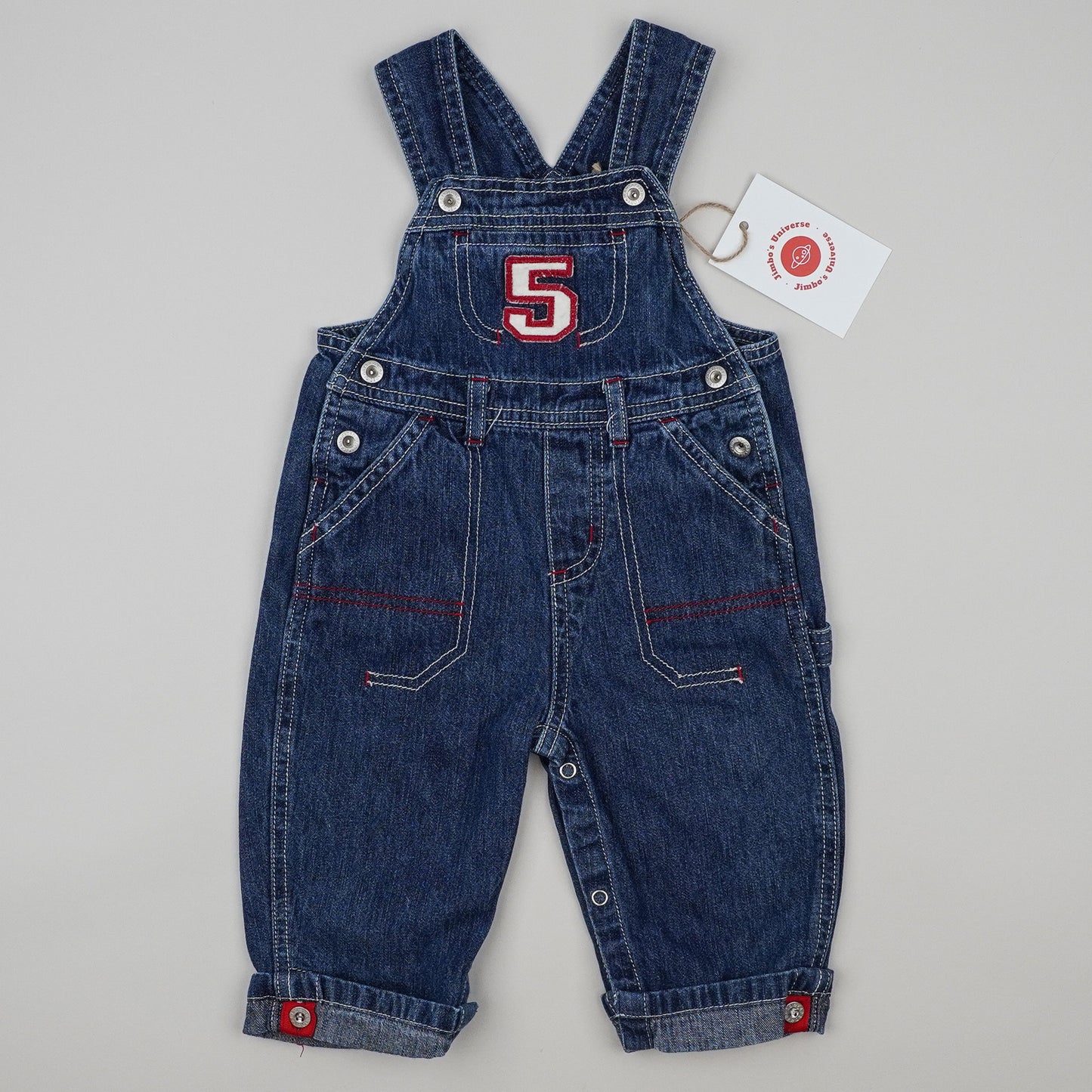 Vintage Overalls with Patches