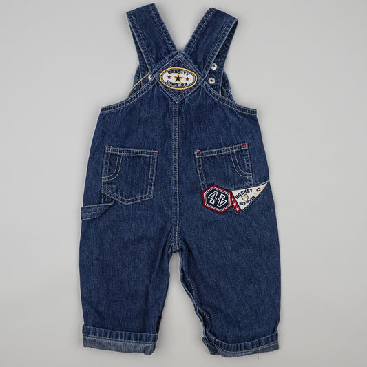 Vintage Overalls with Patches