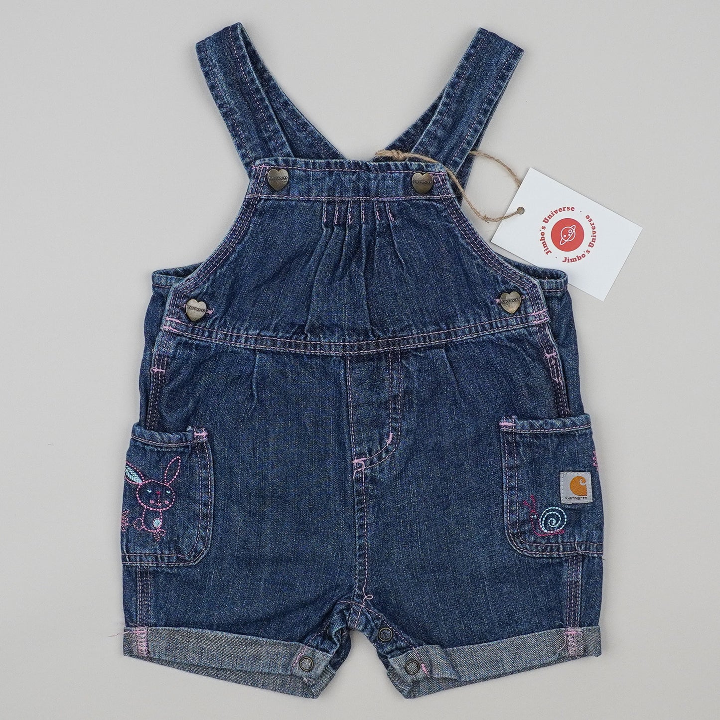 Carhartt Shortalls with Embroidery