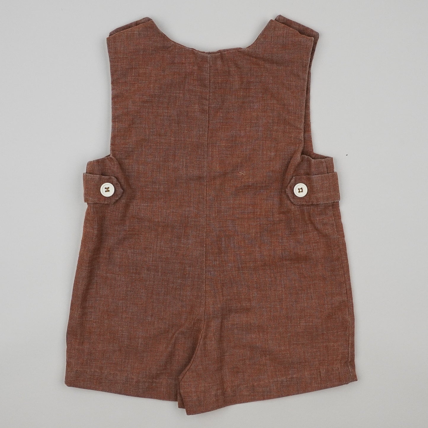 Vintage Shortalls with Embroidery