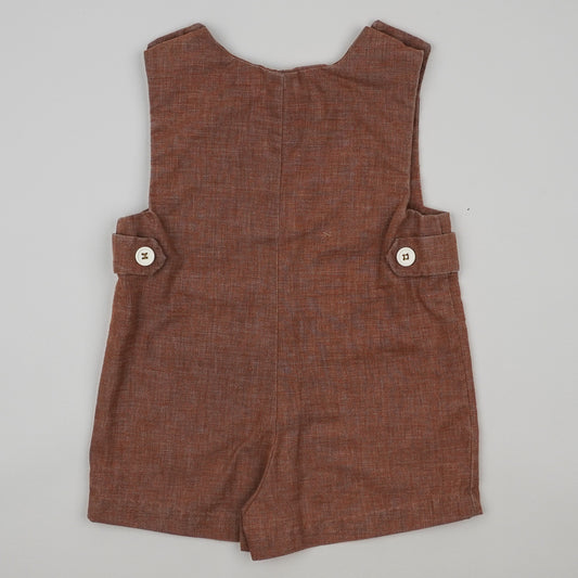 Vintage Shortalls with Embroidery