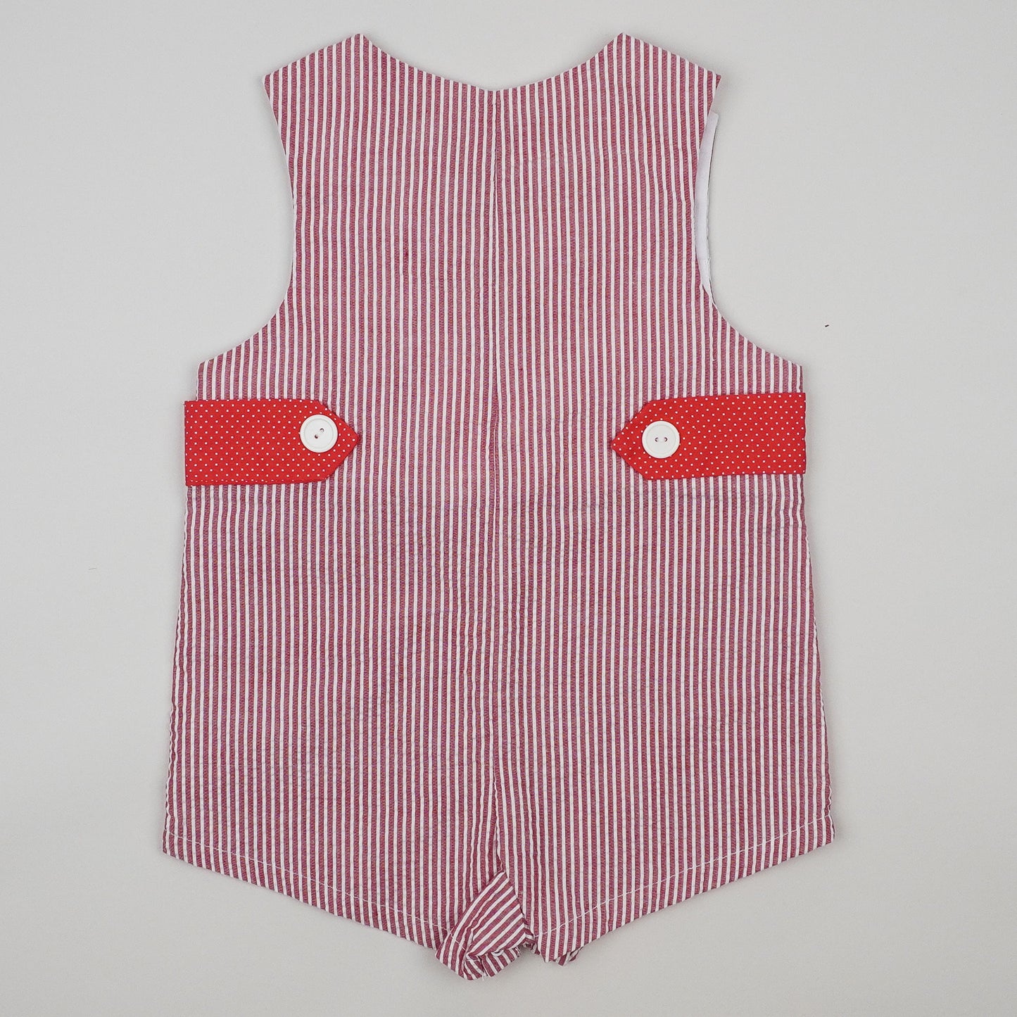 Vintage Shortalls with Embroidery
