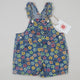 Vintage Floral Shortalls