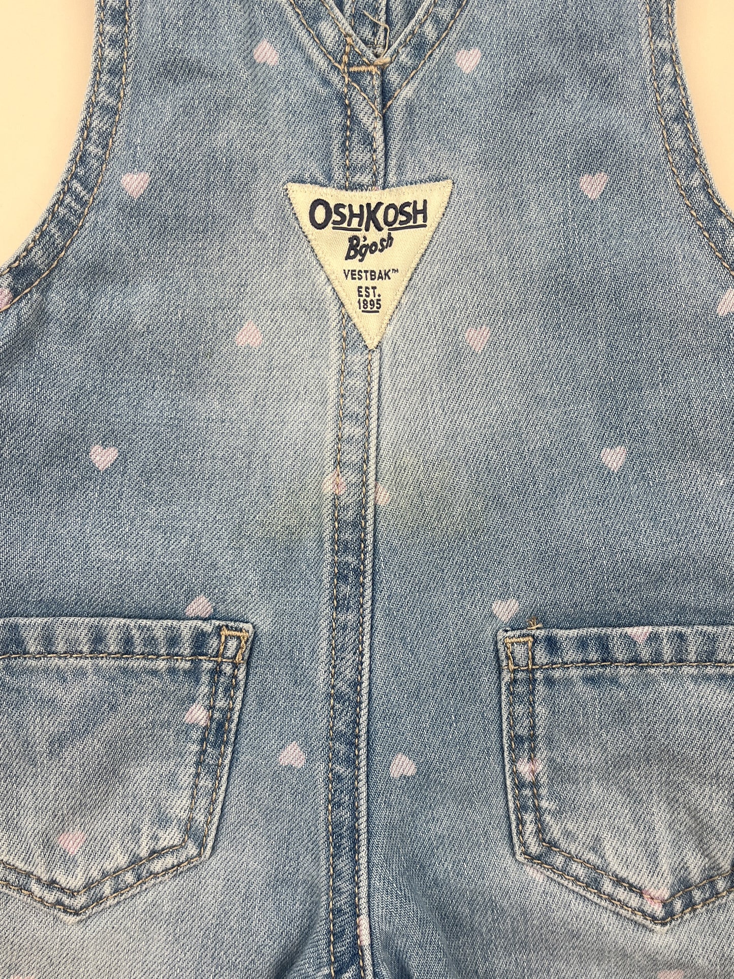 OshKosh Overalls with Hearts