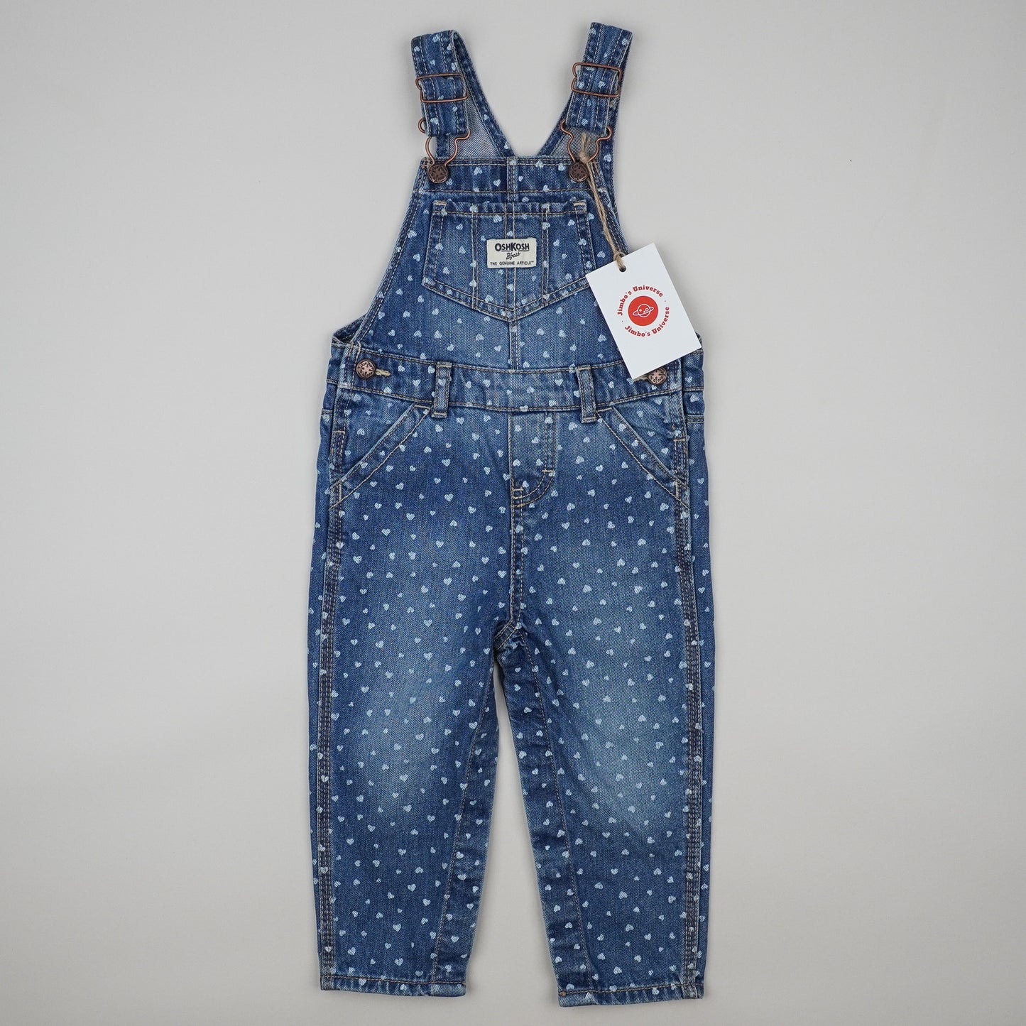 OshKosh Overalls with Hearts