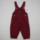 Red OshKosh Hickory Stripe Overalls