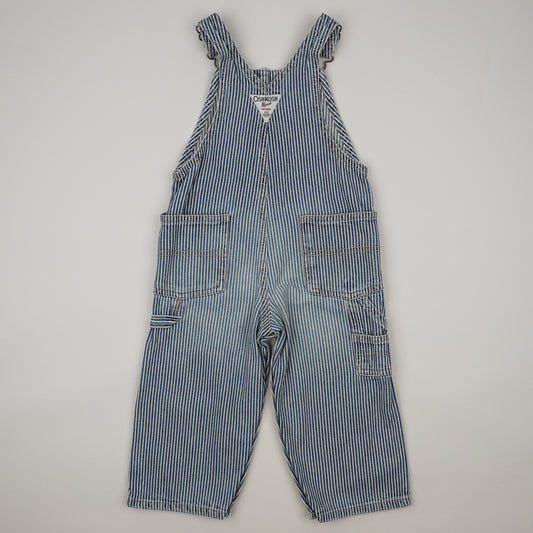 OshKosh Hickory Stripe Overalls