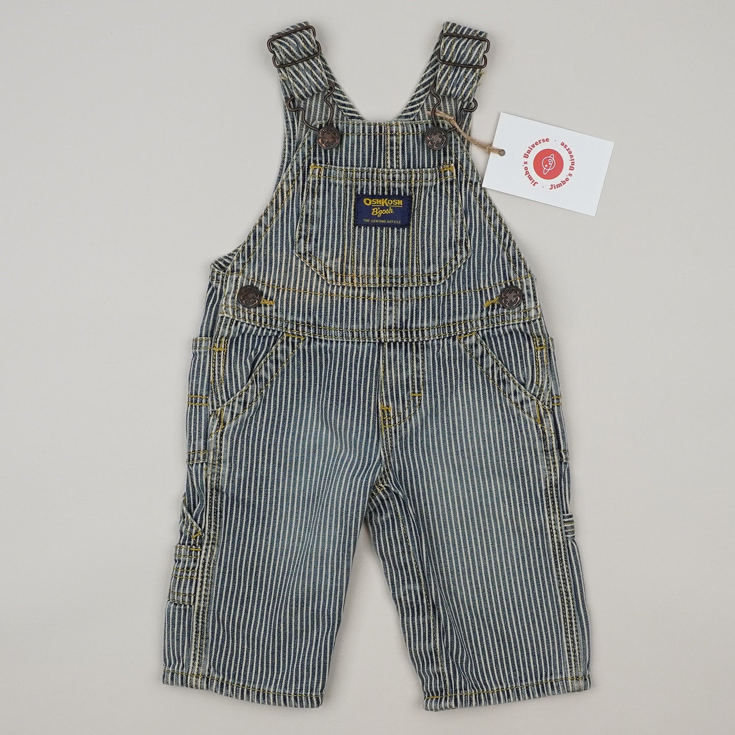OshKosh Hickory Stripe Overalls