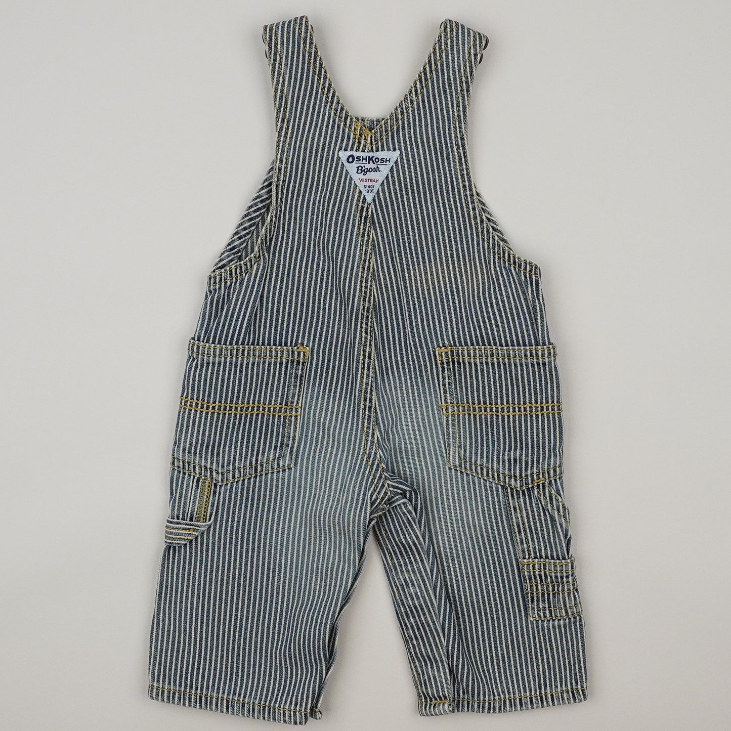 OshKosh Hickory Stripe Overalls