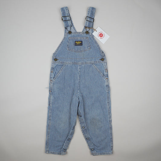 Vintage OshKosh Hickory Stripe Overalls