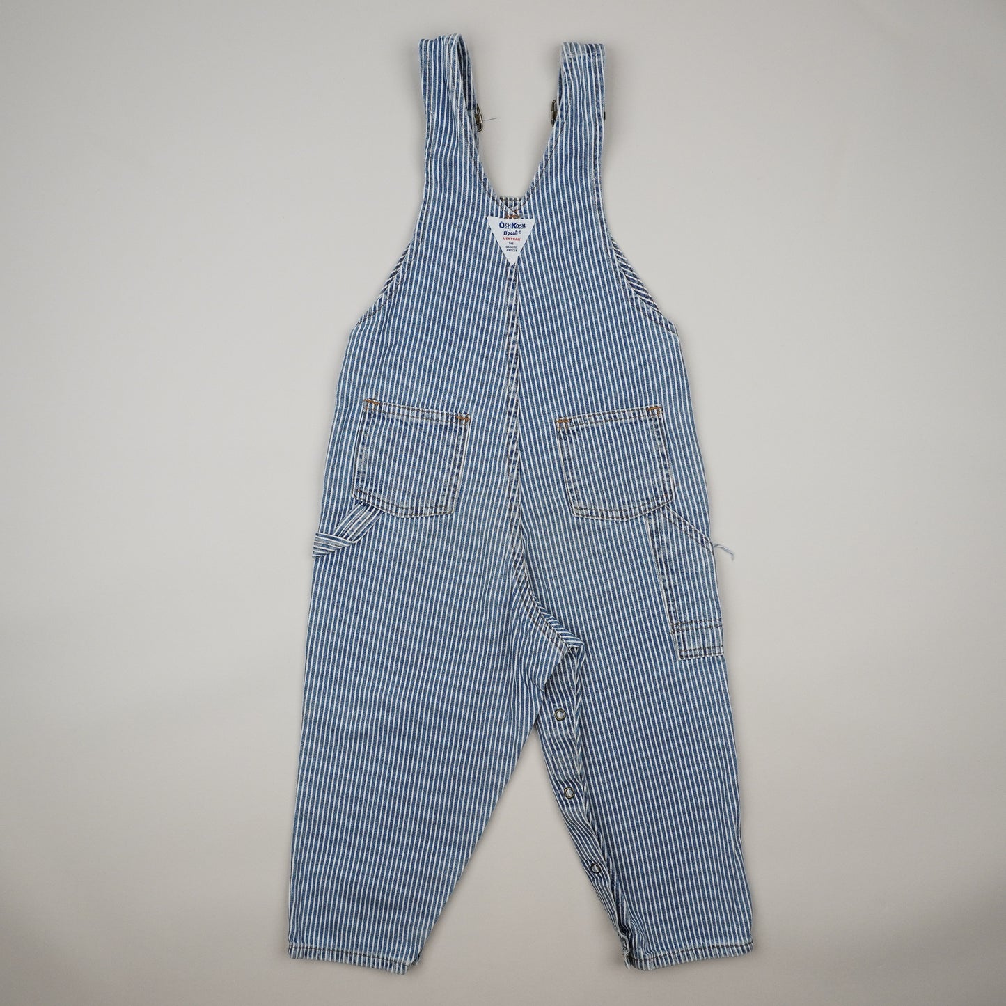Vintage OshKosh Hickory Stripe Overalls