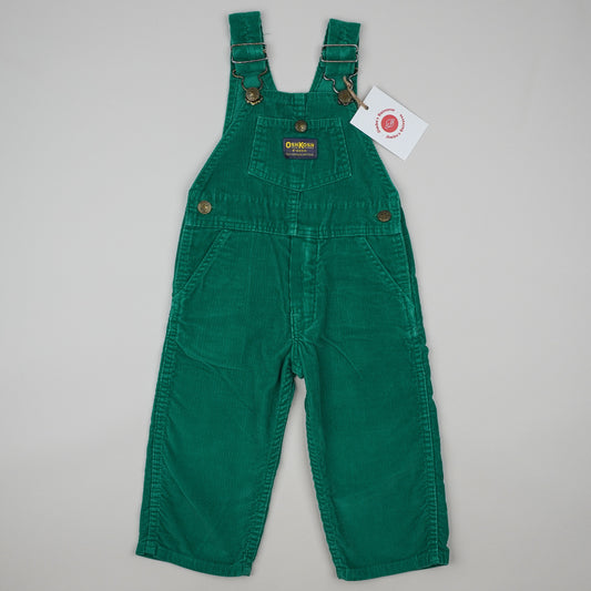 Green Vintage OshKosh Corduroy Overalls