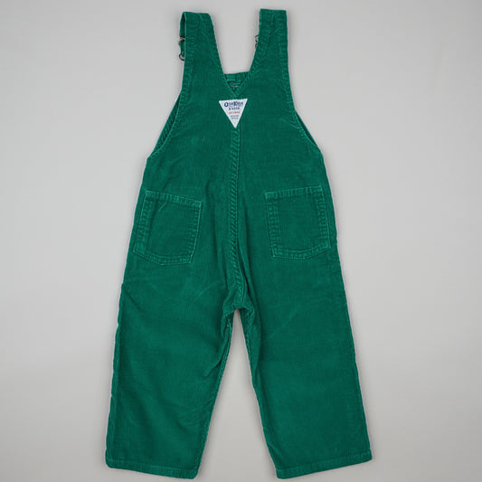 Green Vintage OshKosh Corduroy Overalls