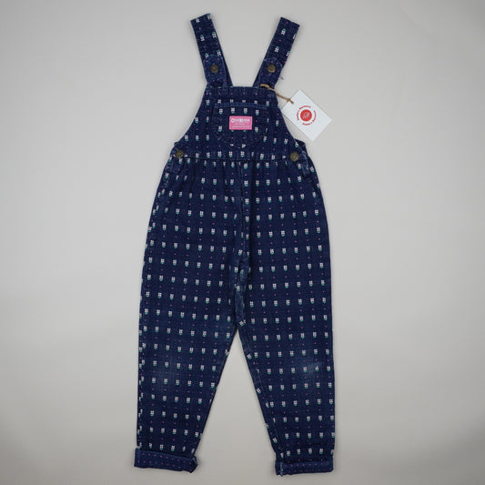 Vintage OshKosh Overalls with Embroidery