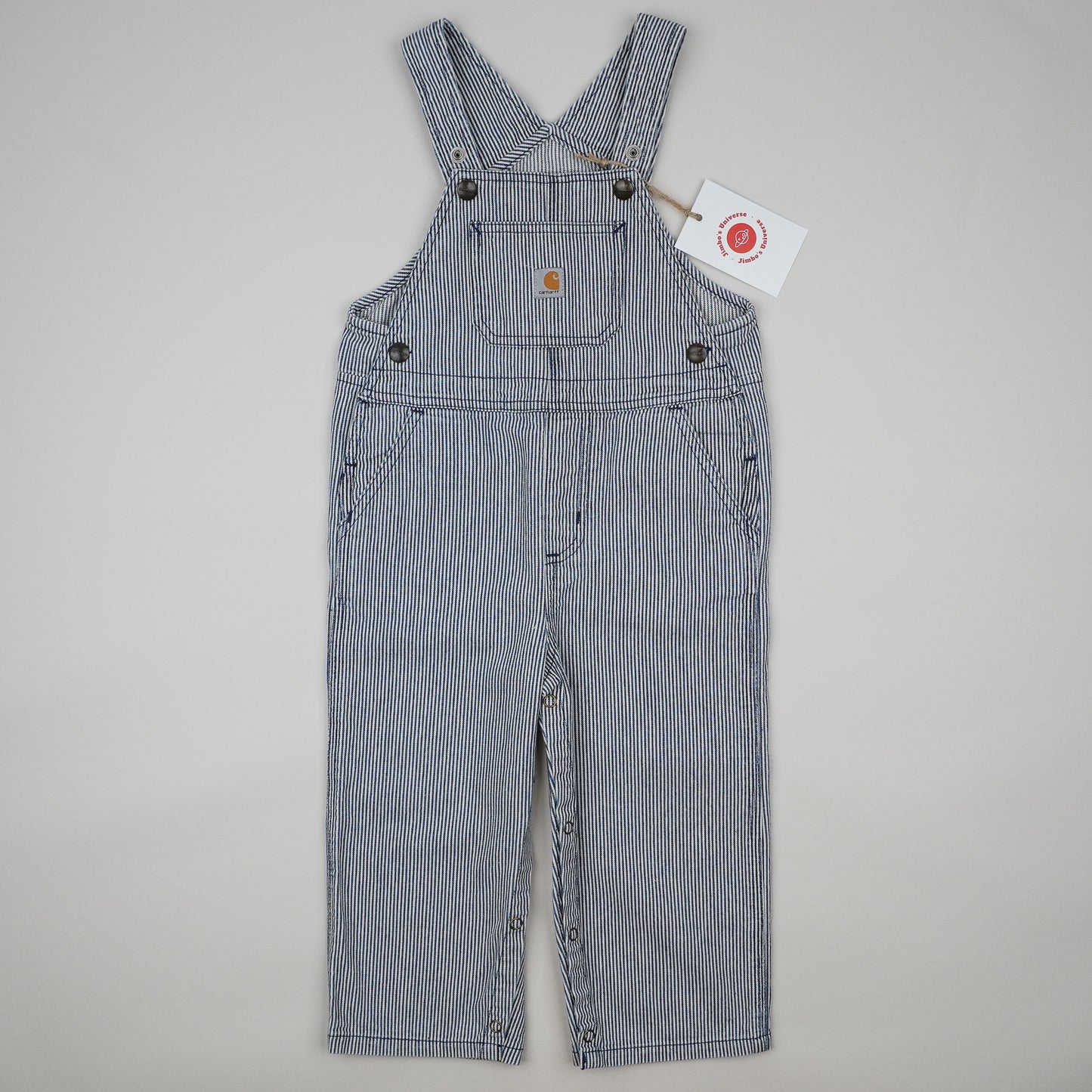Carhartt Striped Overalls