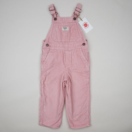 OshKosh Pink Corduroy Overalls