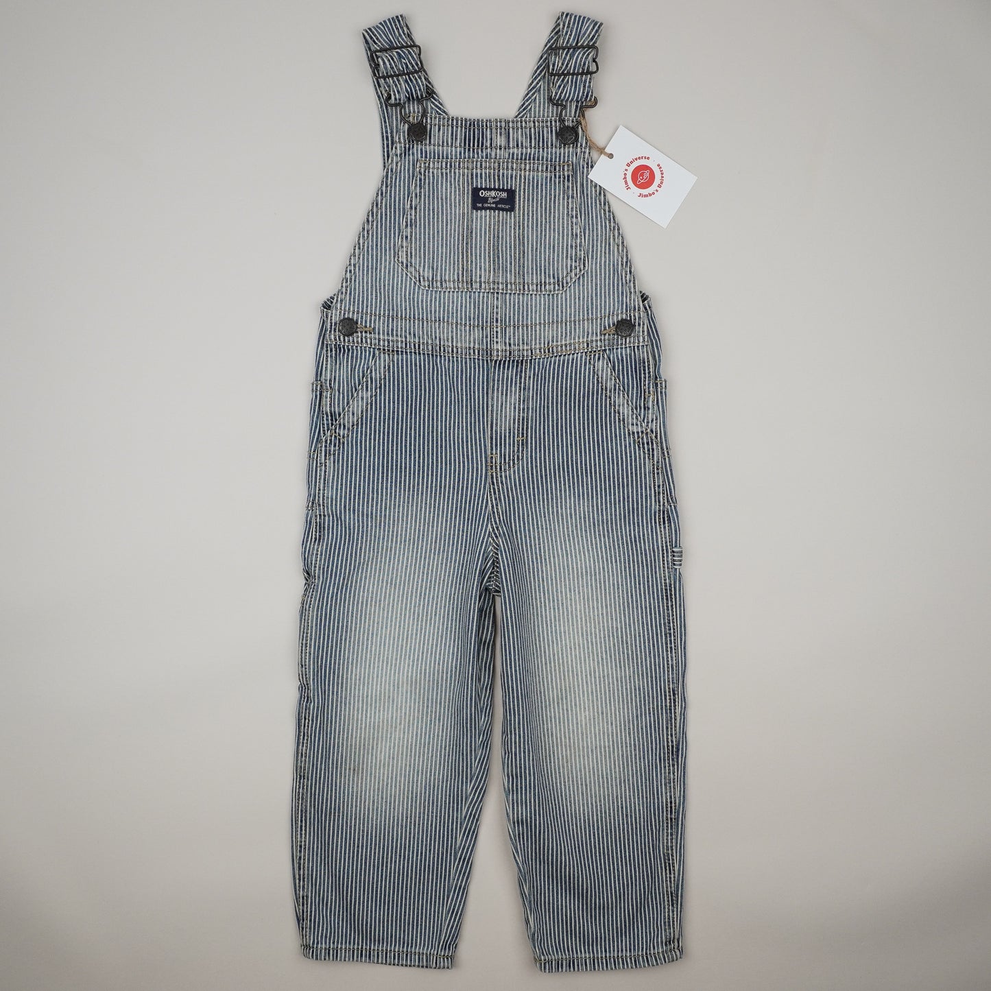 OshKosh Hickory Stripe Overalls