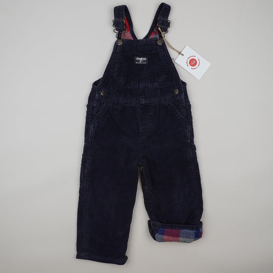 Lined OshKosh Corduroy Overalls