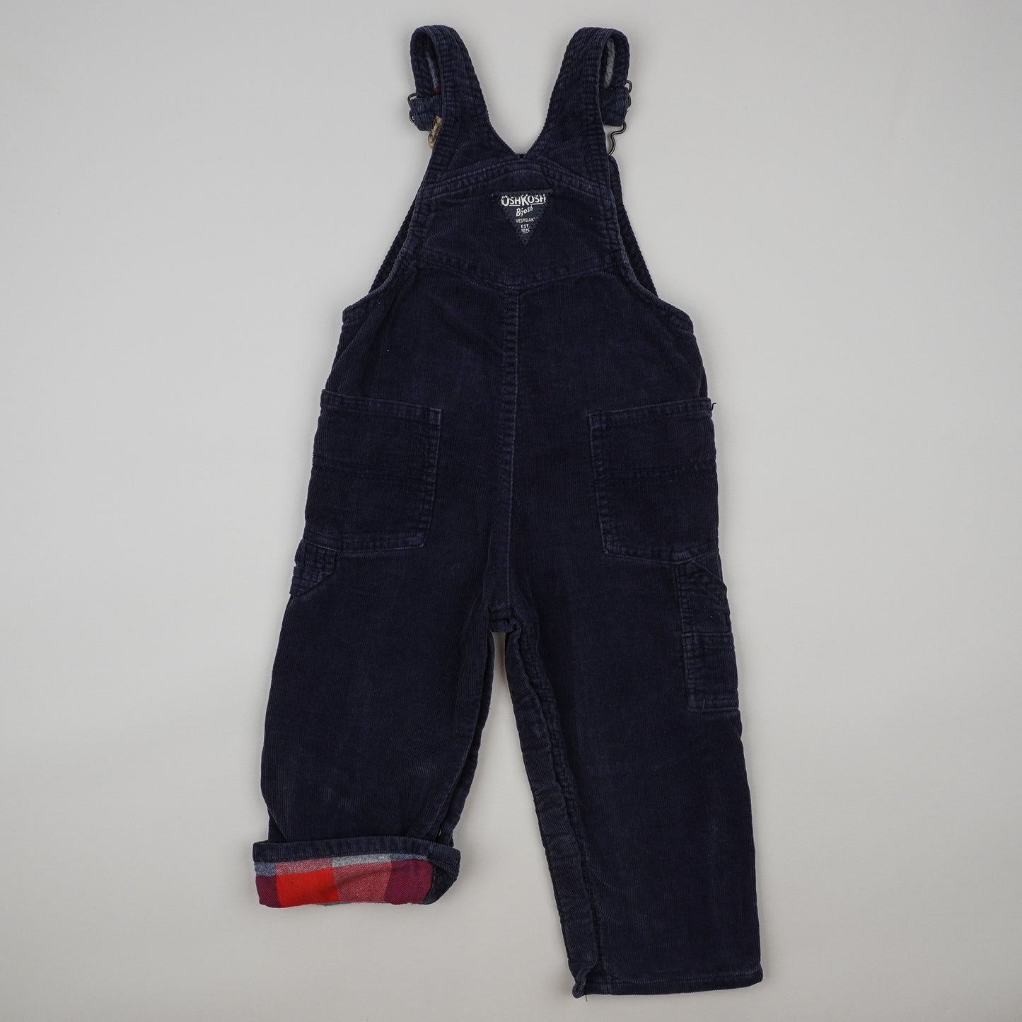 Lined OshKosh Corduroy Overalls