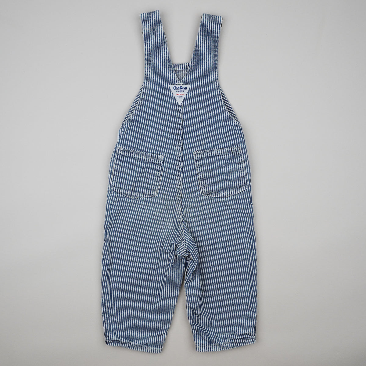 Vintage OshKosh Hickory Stripe Overalls