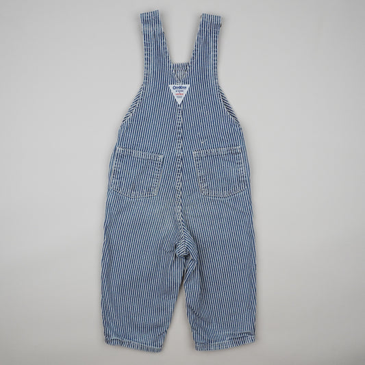 Vintage OshKosh Hickory Stripe Overalls