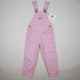 Pink Vintage OshKosh Hickory Stripe Overalls
