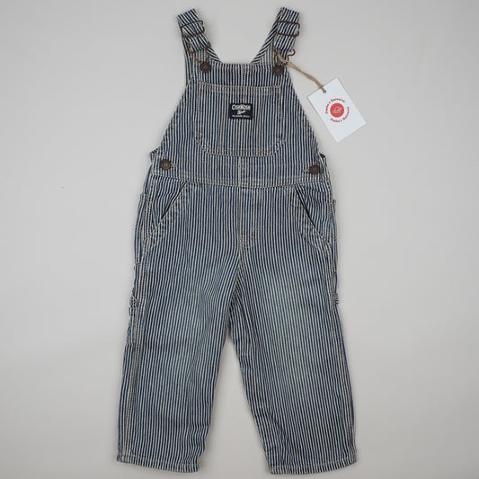 OshKosh Hickory Stripe Overalls