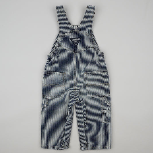 OshKosh Hickory Stripe Overalls