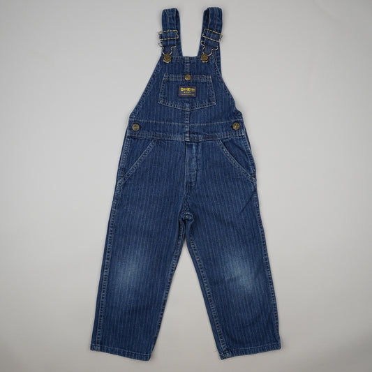 Vintage OshKosh Striped Overalls