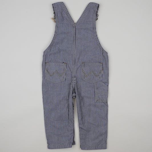 Wrangler Striped Overalls