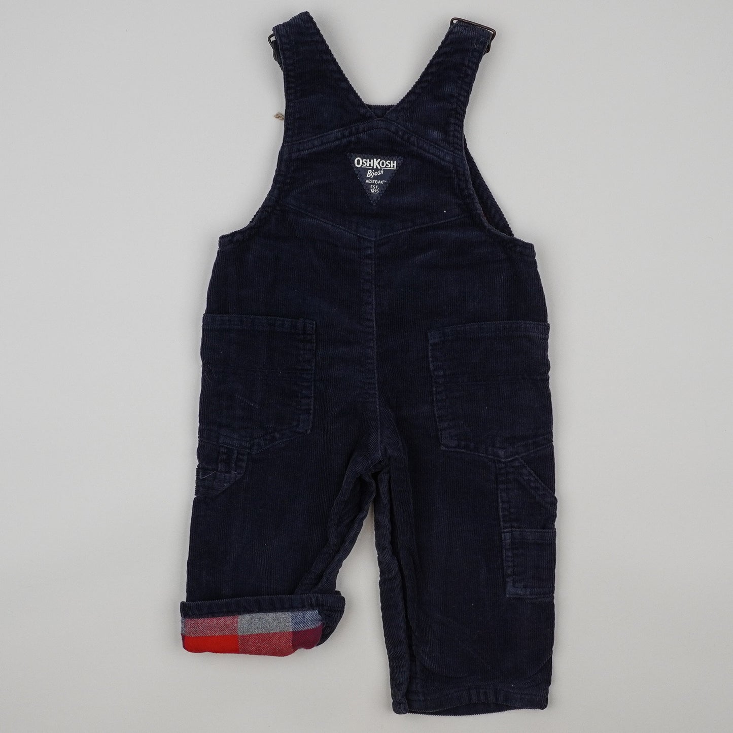 Lined OshKosh Corduroy Overalls