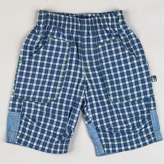 Checkered Bermuda Shorts